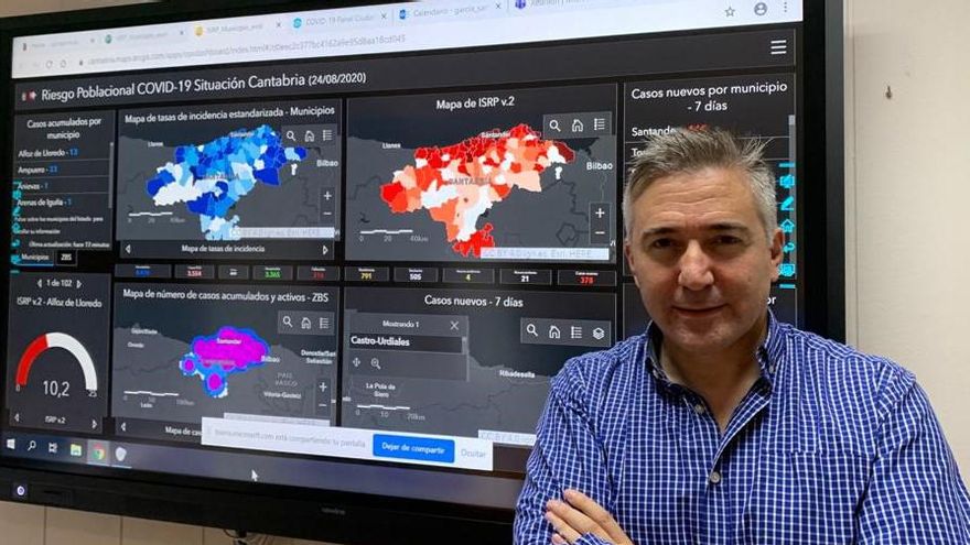 Santiago García Blanco, director general de Transformación Digital de Cantabria.