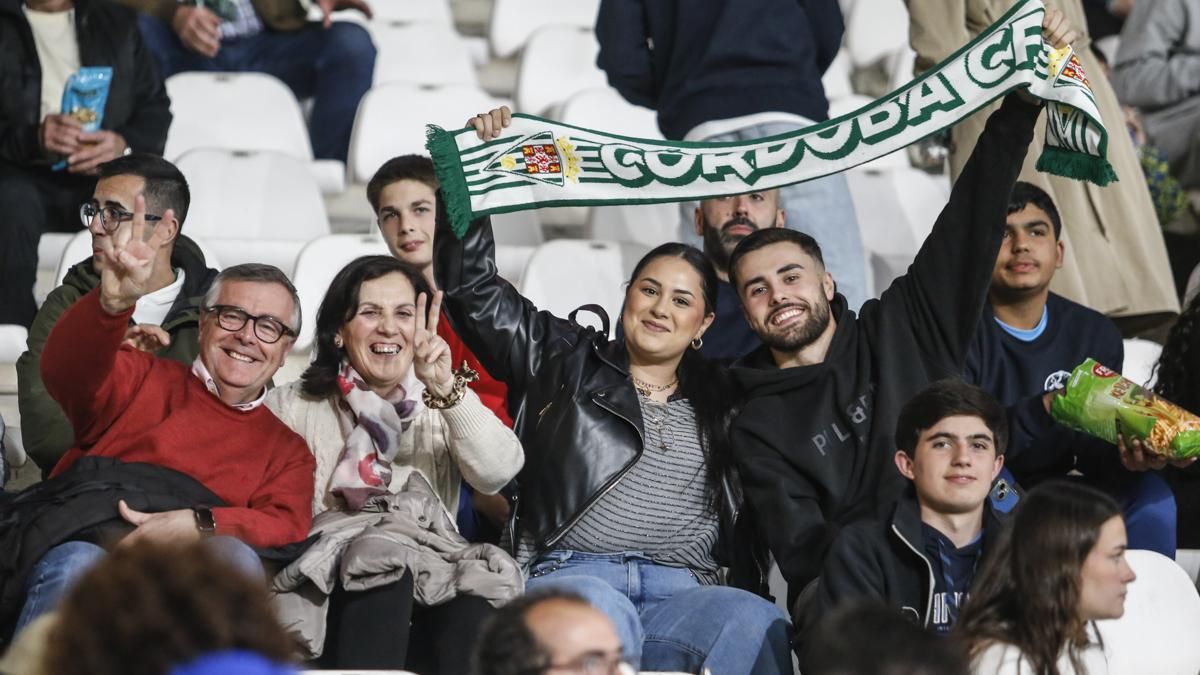 Grada Blanquiverde del Córdoba CF - FC Andorra