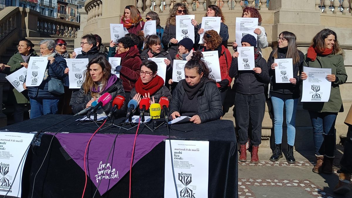 La manifestación del 8M en Pamplona reclamará revertir el sistema de ...