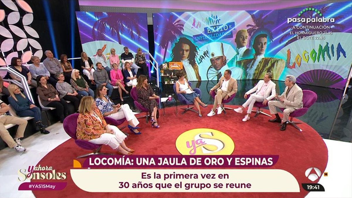 Locomía visita el plató de 'Y ahora Sonsoles'