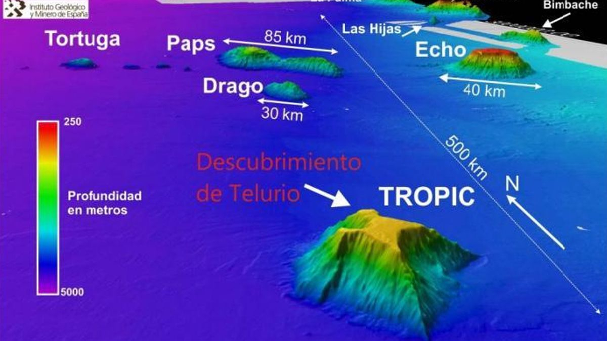 Qué es el monte submarino Tropic y por qué Marruecos reclama esas aguas al sur de Canarias