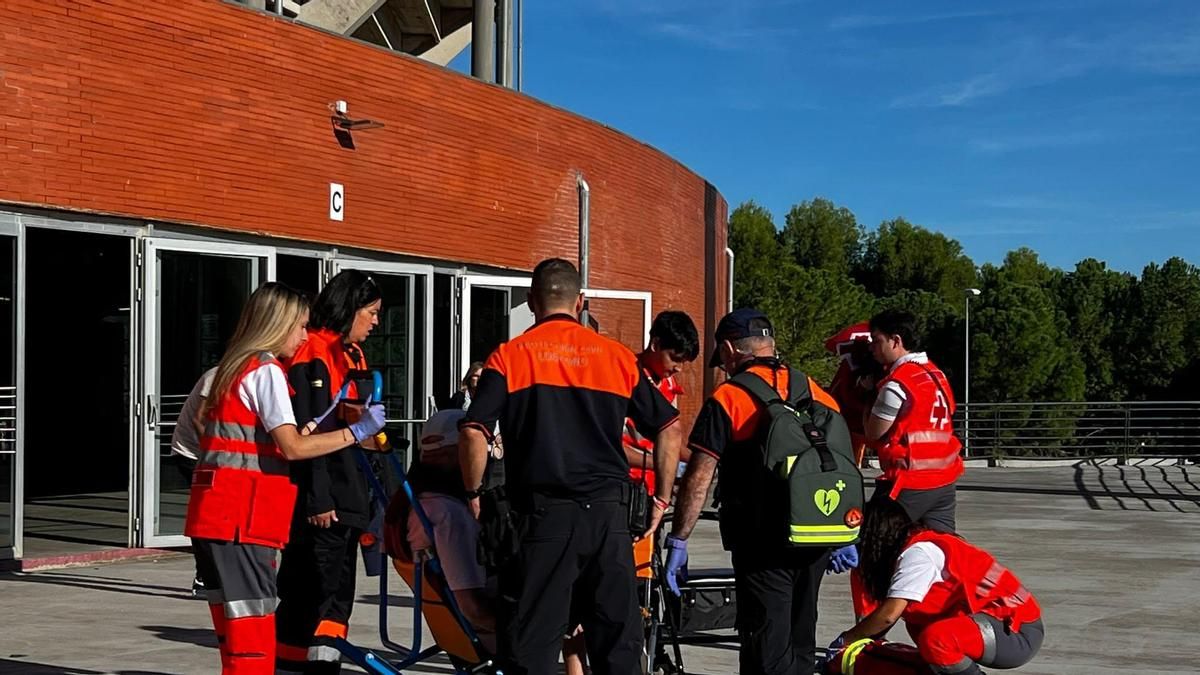 Tranquilidad en el martes de San Mateo: Cruz Roja atiende a 17 personas, sin ningún traslado al hospital