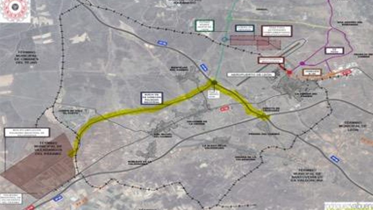 León Propone pide una nueva carretera entre el polígono de Villadangos y la AP-66 para aliviar el tráfico de la N-120