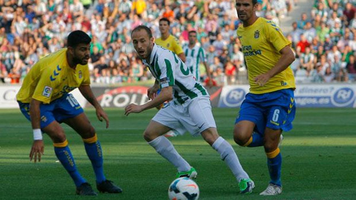 Imagen de la eliminatoria ante la UD Las Palmas en la 2013-14