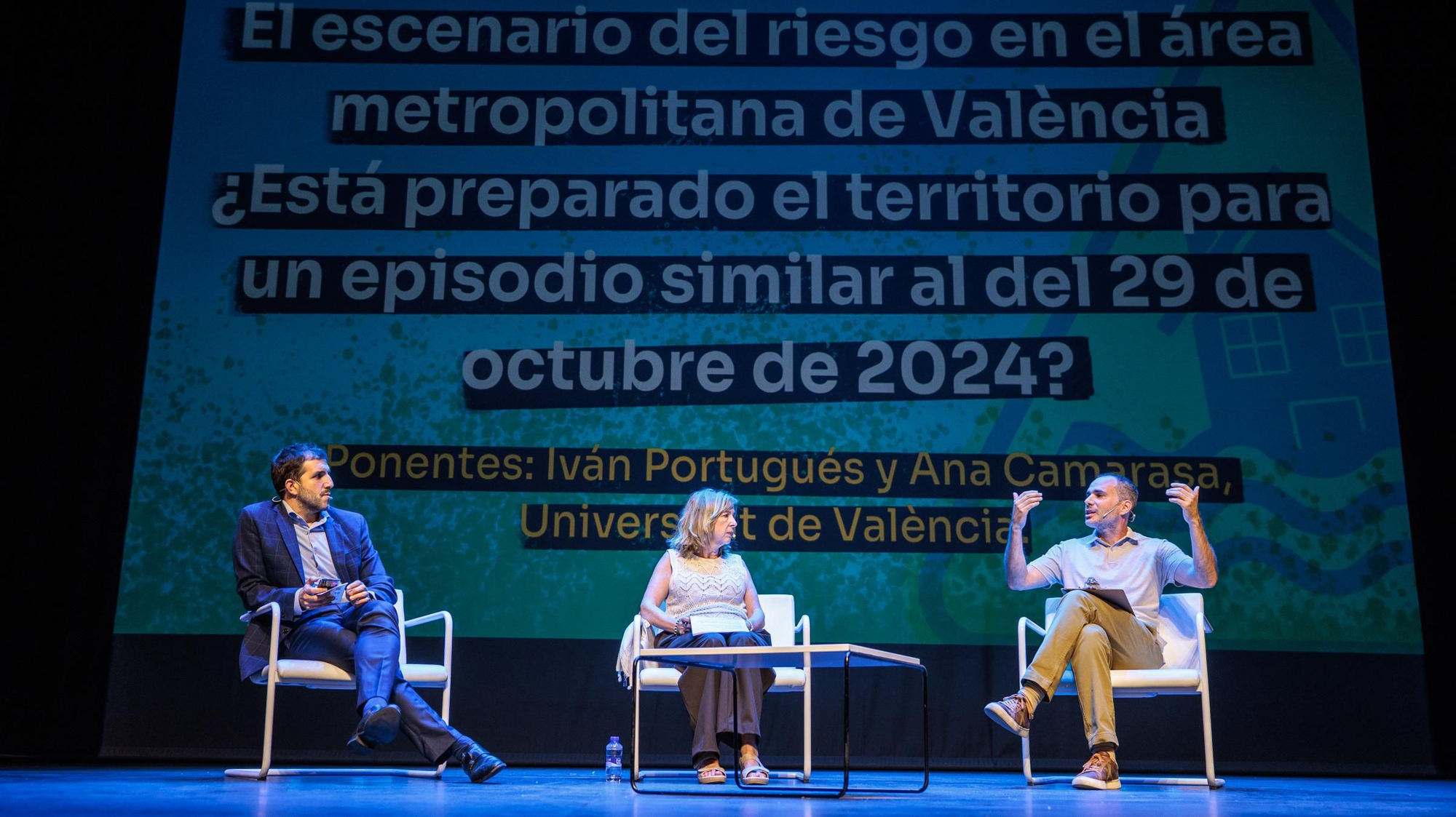 La jornada 'Inundaciones intensas y cambio climático en un contexto metropolitano. Los casos del Túria, el Poyo y el Carraixet', en imágenes