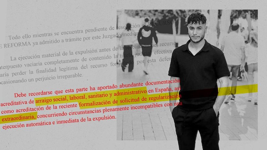 Un temporero marroquí espera su expulsión tras ser detenido mientras iba a su cita para pedir la regularización