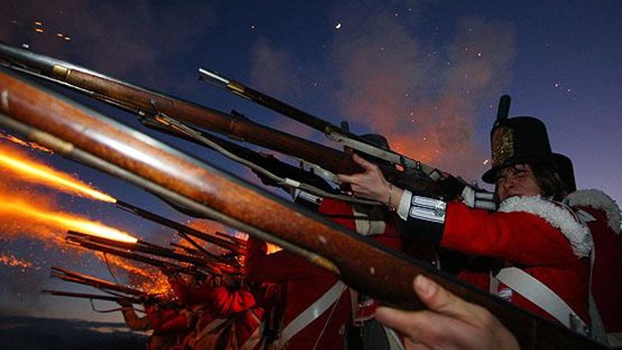 Recreación batalla de Cacabelos. Imagen de César Sánchez infobierzo.com