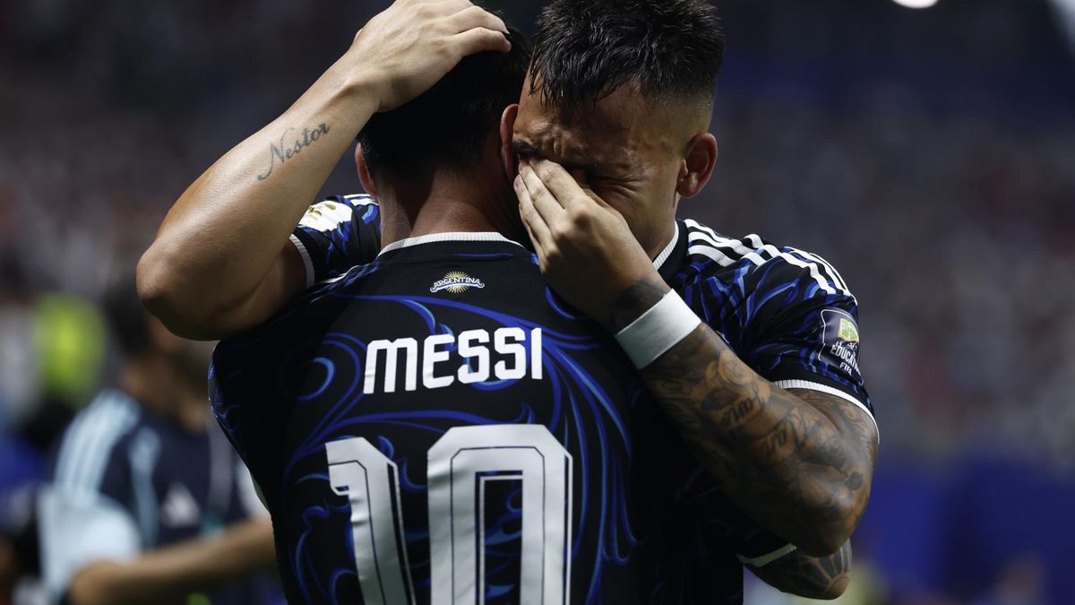 Lionel Messi marcó el segundo gol