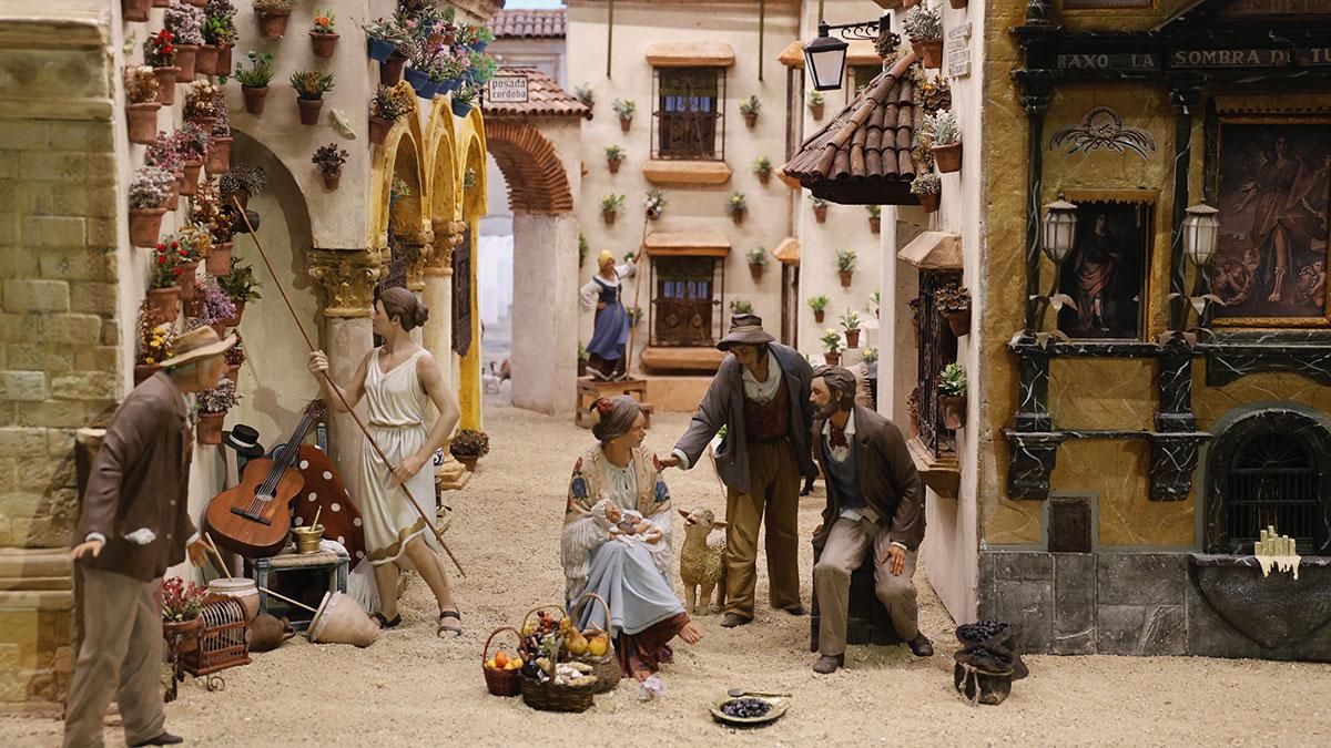 Inauguración del Belén de la Fundación Cajasol en Córdoba