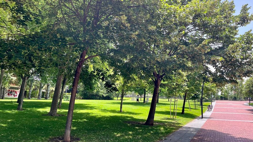 Logroño recicla más de 120.000 metros cúbicos de agua al año para el riego de cinco jardines en la zona sur