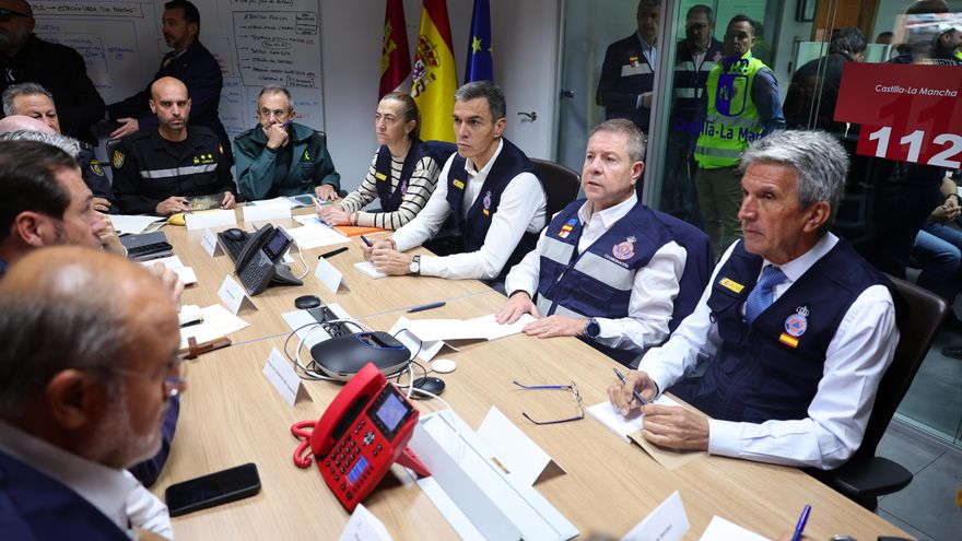 Reunión del Cecopi de este jueves.