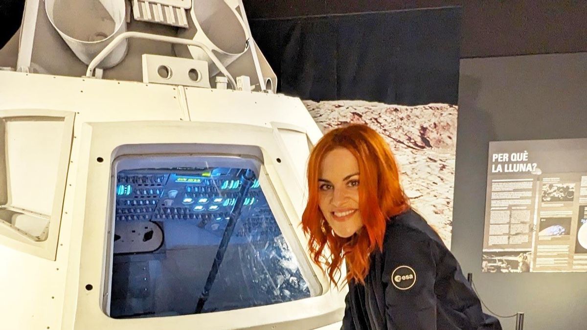 La astronauta leonesa Sara García Alonso terminará en Alemania la fase final de su entrenamiento en la ESA