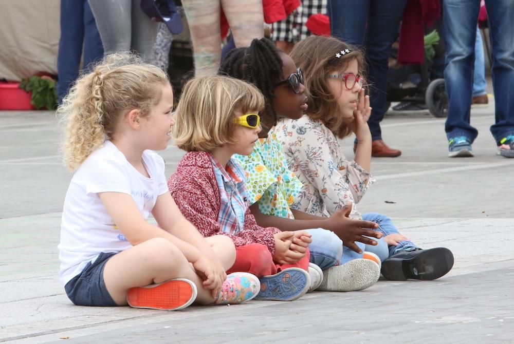 Arte y participación en la Plaza del Pilar. (Alejandro Ramos).
