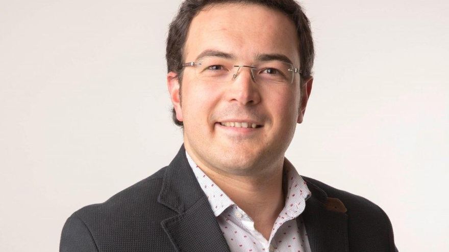 El alcalde de Ruente, Jaime Díaz Villegas