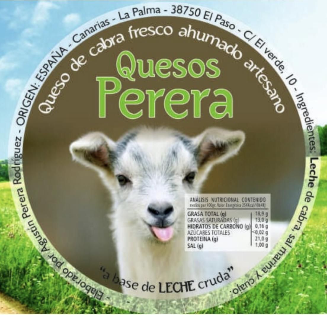 Logotipo de quesos Perera.