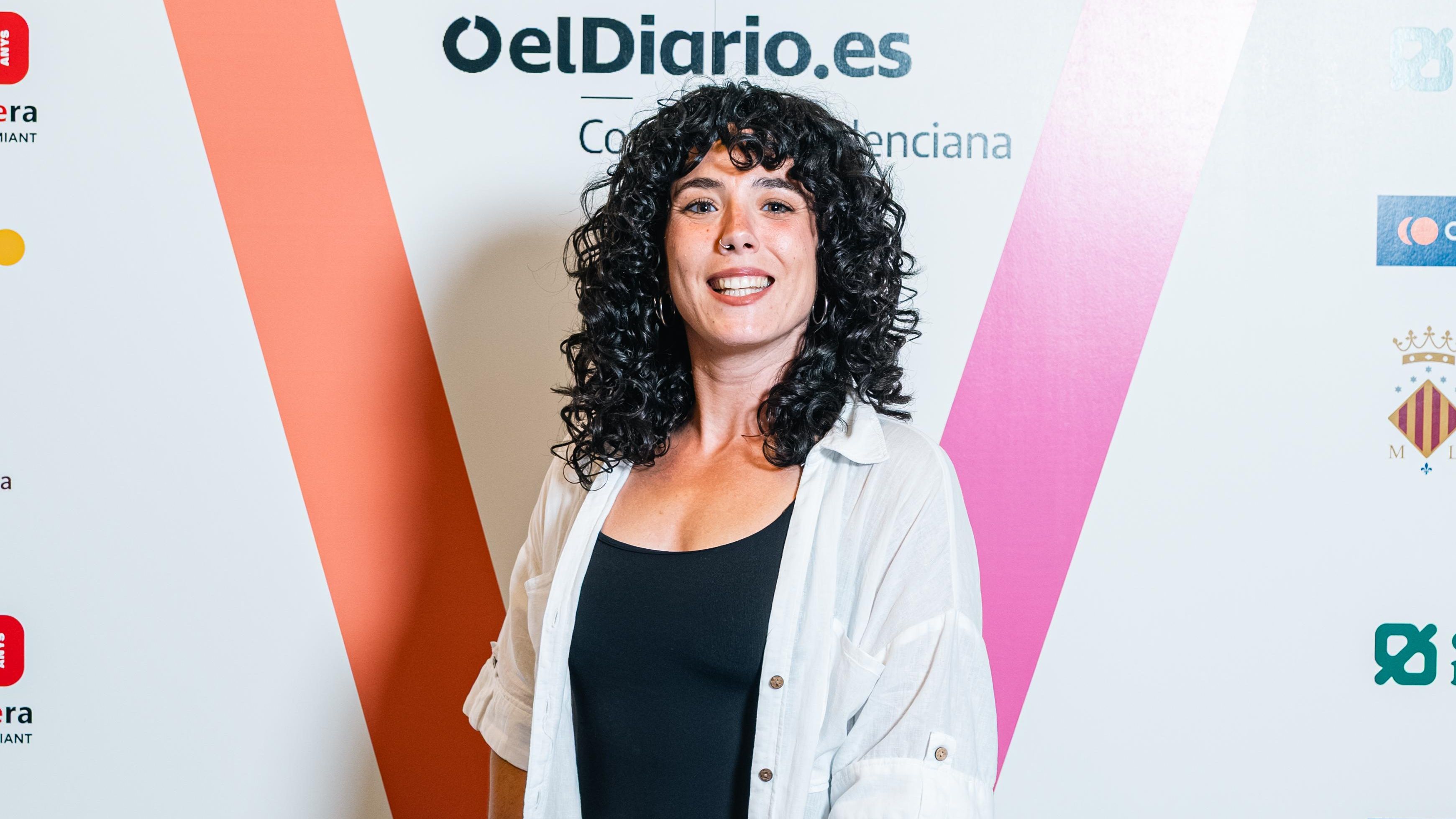 Georgina Mollà, a la I Festa pel Valencià d'elDiario.es.