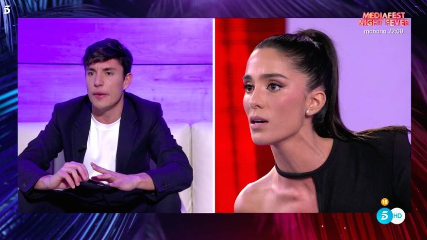 Javi y Claudia antes de reencontrarse en 'El Debate las Tentaciones'