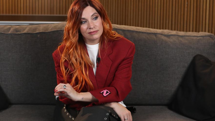 Leire Martínez, Abraham Mateo y Guille Milkyway, en el jurado de 'Operación Triunfo 2005'