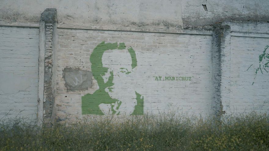 Mural en homenaje al coplista en el barrio de Torreblanca