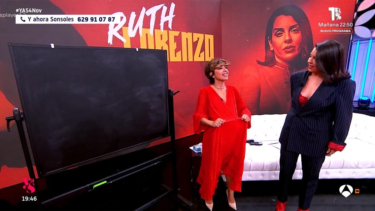 Sonsoles Ónega y Ruth Lorenzo, en una entrega reciente de 'YAS'