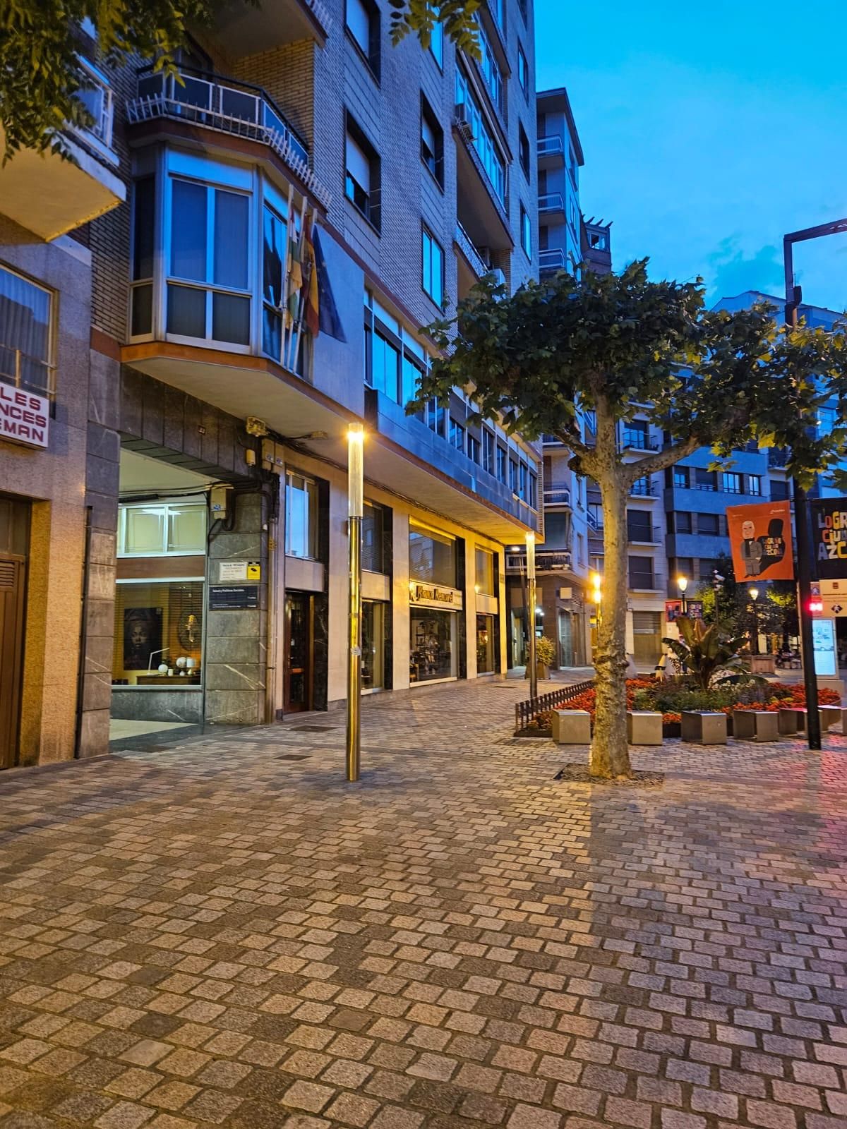 Se han sustituido 292 luminarias en el Casco Antiguo de Logroño