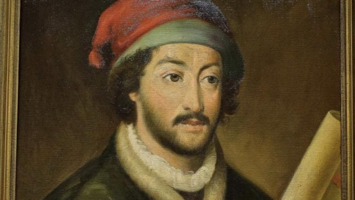Imagen del navegante y cartógrafo nacido presumiblemente en Santoña