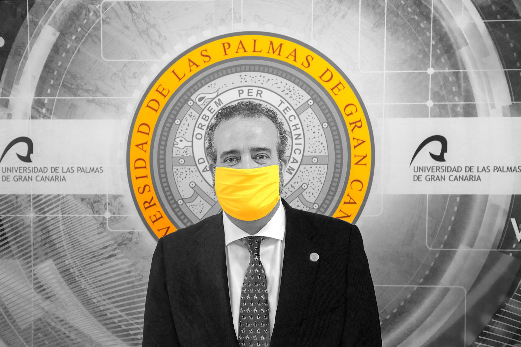 Rafael Robaina, Rector de la ULPGC.