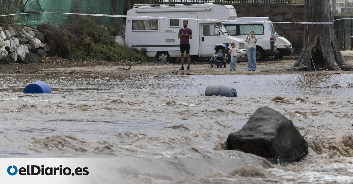 Gran Canaria eleva la emergencia ante las lluvias persistentes y desmiente el bulo del “colapso” de una presa