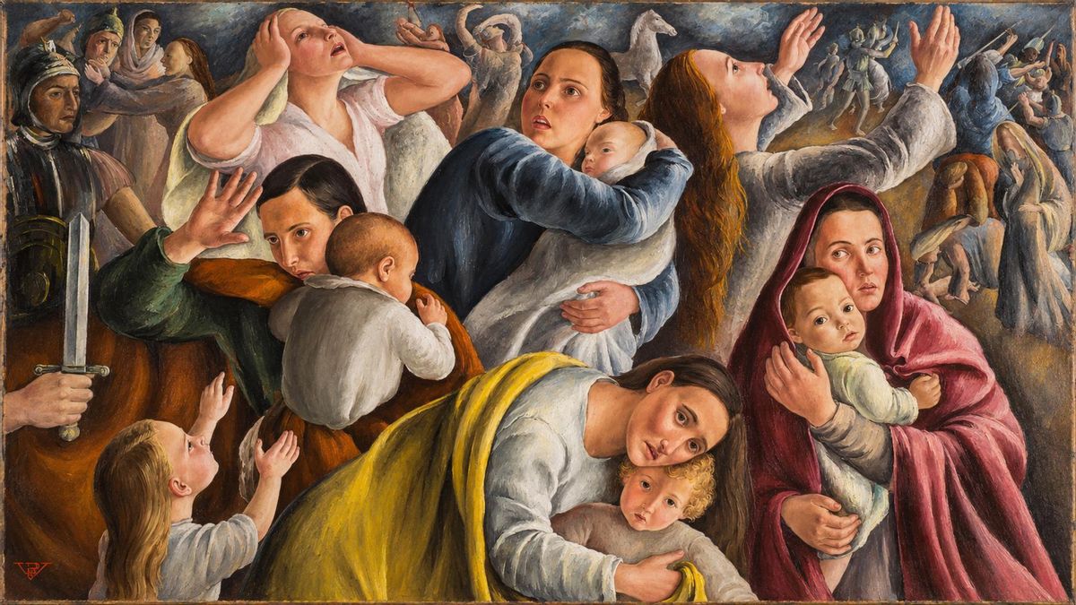 Durante años, La matanza de los inocentes (1936) fue atribuido a otro autor que respondía a las mismas siglas que Rosario de Velasco. CEDIDA
