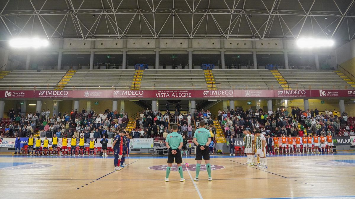 El Córdoba Patrimonio de la Humanidad, durante un partido en Vista Alegre