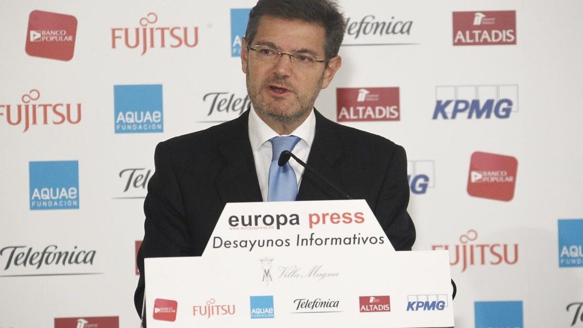 El ministro de Justicia anuncia la aprobación antes de fin de año de las principales reformas de la legislatura