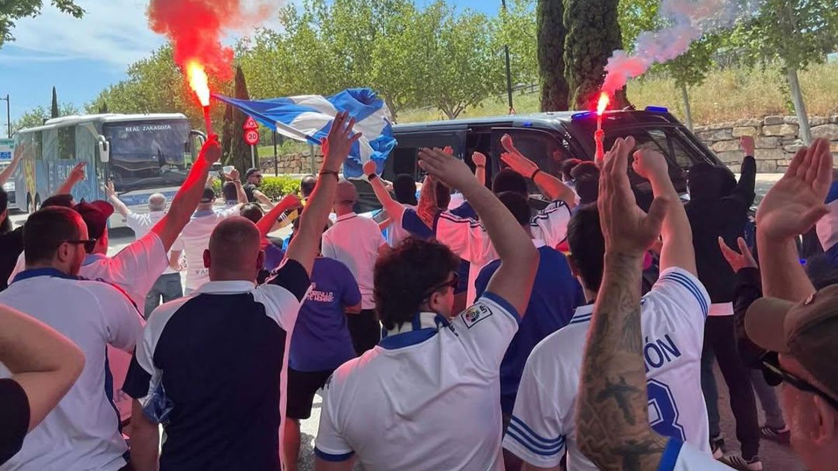 Detenidos 24 integrantes del grupo ultra de aficionados del Real Zaragoza Ligallo Fondo Norte