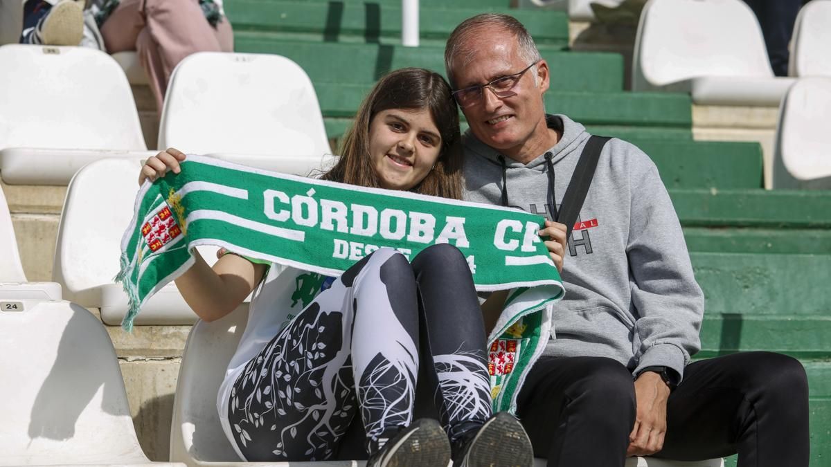 Grada Blanquiverde del Córdoba CF - Granada CF