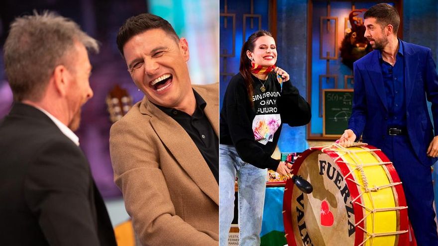 'El Hormiguero' (16.4%) usa la carta del 'talismán' Joaquín para abrir la semana con victoria sobre 'La Revuelta' (15.5%)