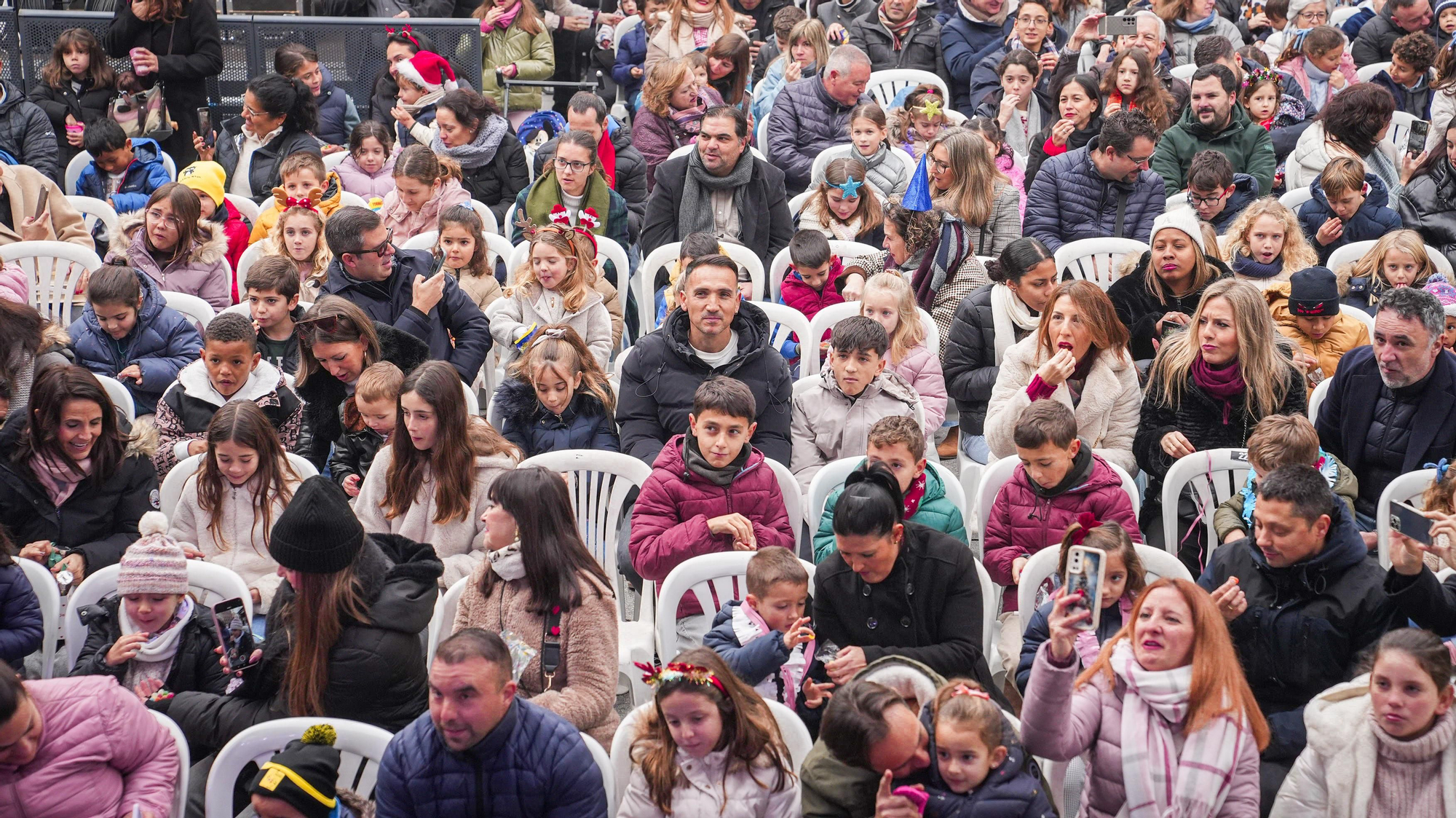 Fiesta de fin de año infantil en las Tendillas