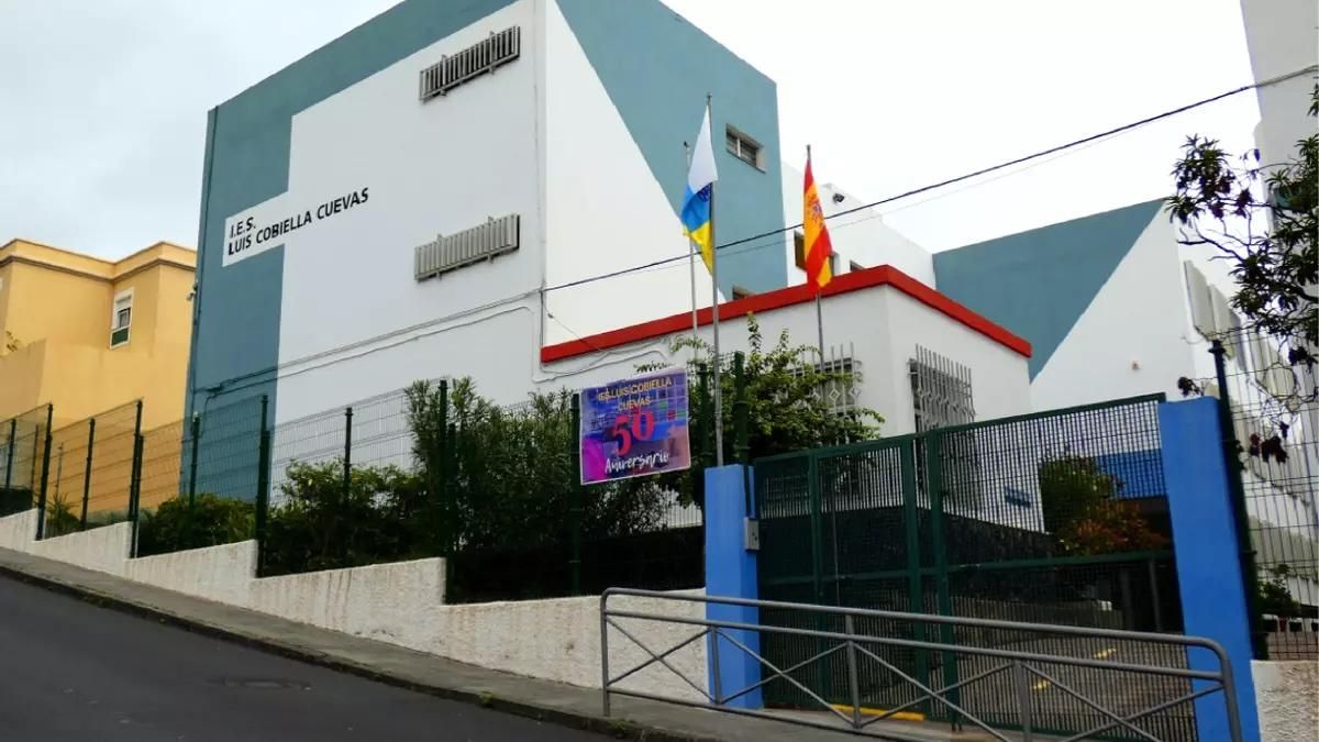 Imagen de archivo del Instituto Luis Cobiella Cuevas, en Santa Cruz de La Palma.