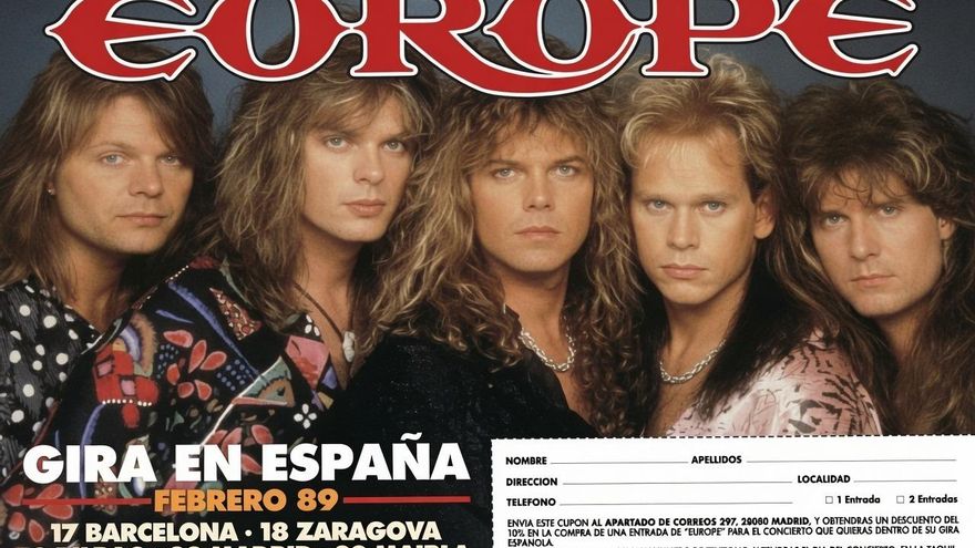 De cómo Europe arrasó Europa con 'The Final Countdown', un himno jevi para los que no eran jevis