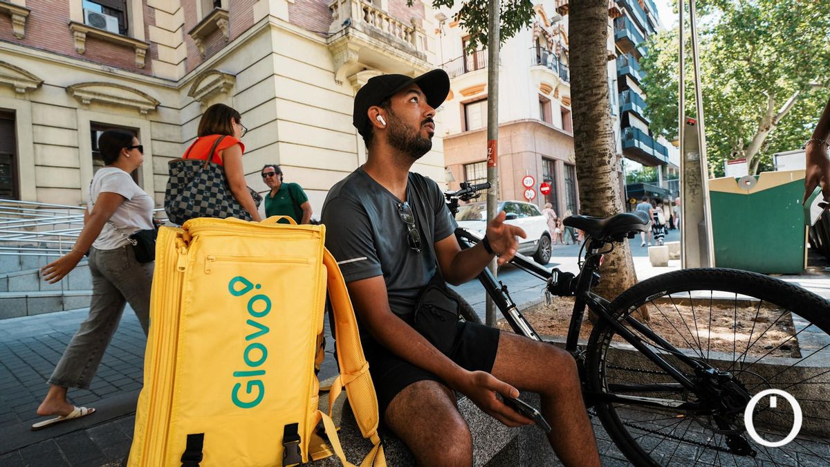 Un repartidor cuenta cómo es enfrentarse al sol y al calor extremo cada día