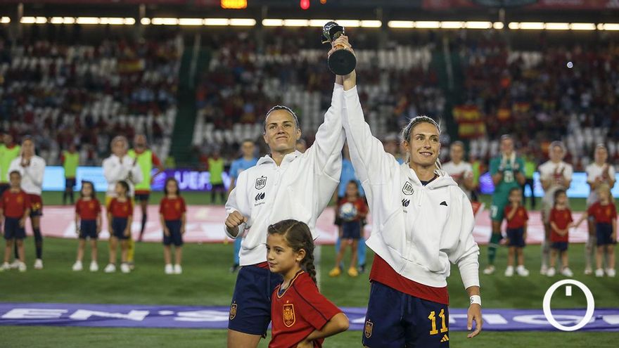 Las imágenes del España - Suiza en El Arcángel