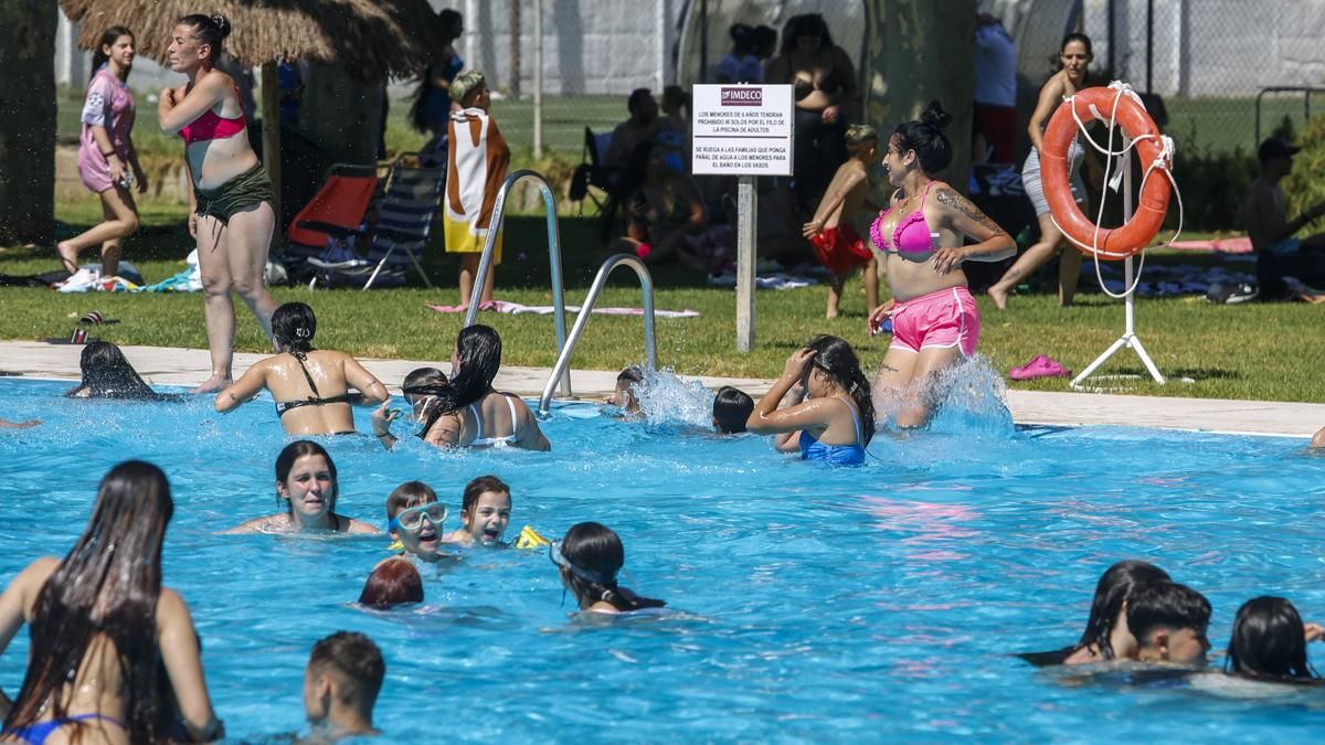 Apertura de la piscina de la Fuensanta