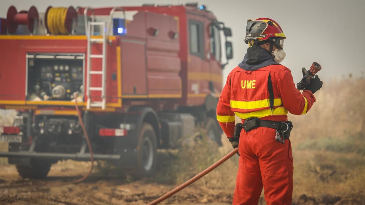 Quema controlada en El Patriarca