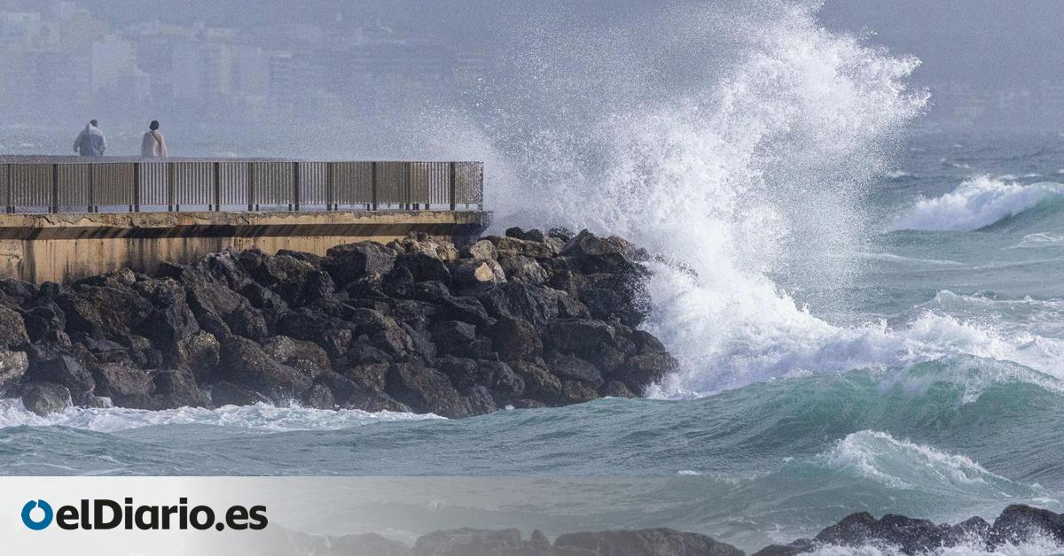 La borrasca Oriana mantiene a casi toda España en alerta por vientos muy fuertes, lluvia y nieve este fin de semana