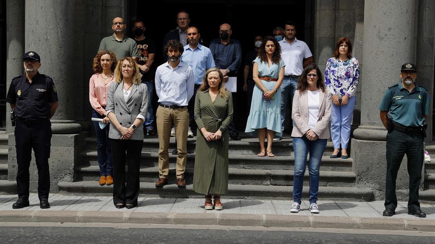 Minuto de silencio este viernes ante la sede de la Delegación del Gobierno en Las Palmas de Gran Canaria