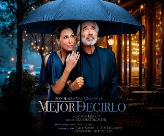 Los actores María Barranco e Imano Arias representarán la obra 'Mejor no decirlo' en el Teatro Filarmónica, dentro de la programación de las fiestas de San Mateo en Oviedo/Uviéu.