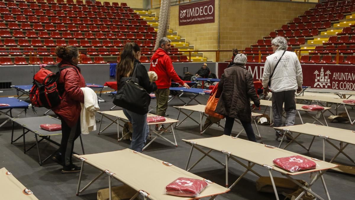 Familias en el dispositivo de Cruz Roja de Vista Alegre