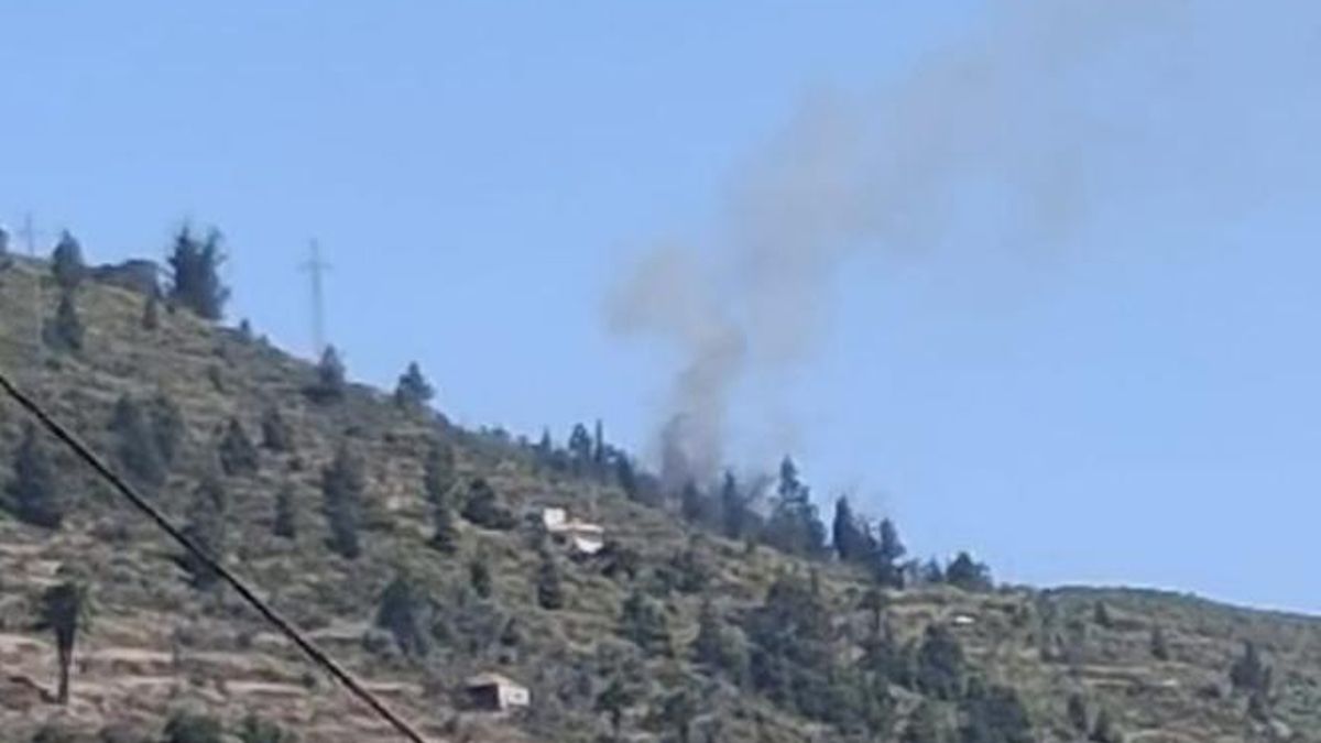 Arde una vivienda de la finca de ‘El Húngaro’ en El Time
