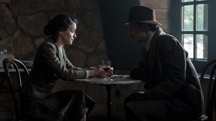 Macarena García rodando El Ministerio del Tiempo