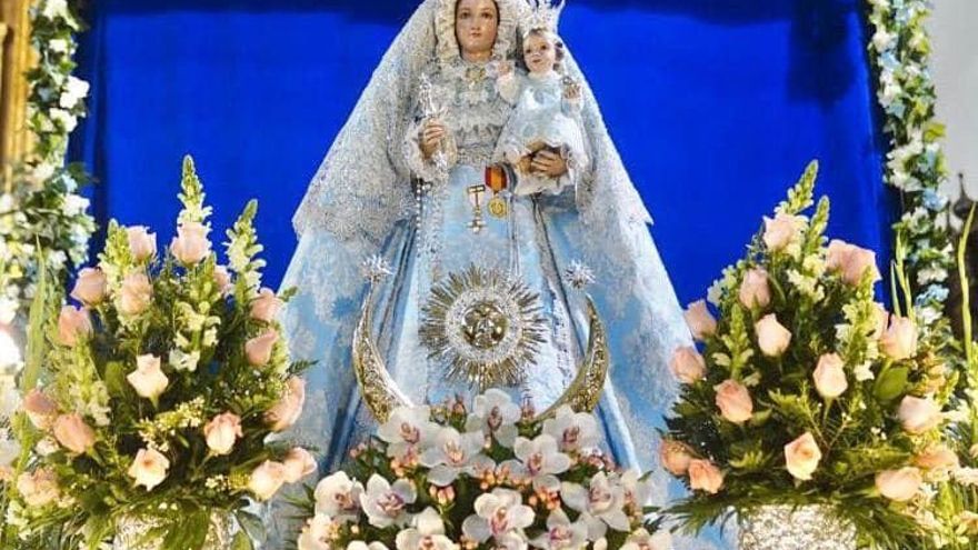 Imagen de la Virgen de Luna.