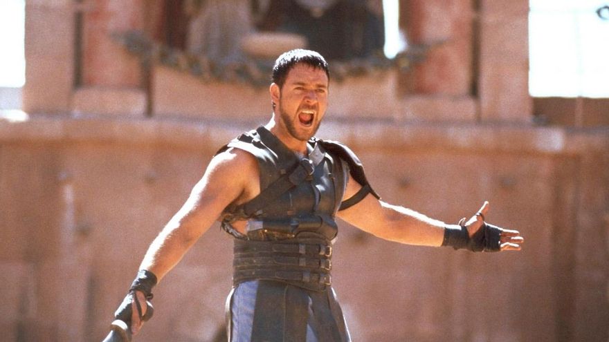 Máximo Décimo Meridio, interpretado por Russell Crowe