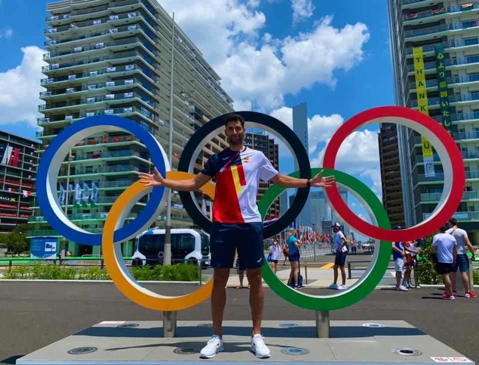 Samuel García en Tokio.
